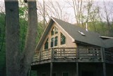 Secluded Asheville area mountain vacation rental